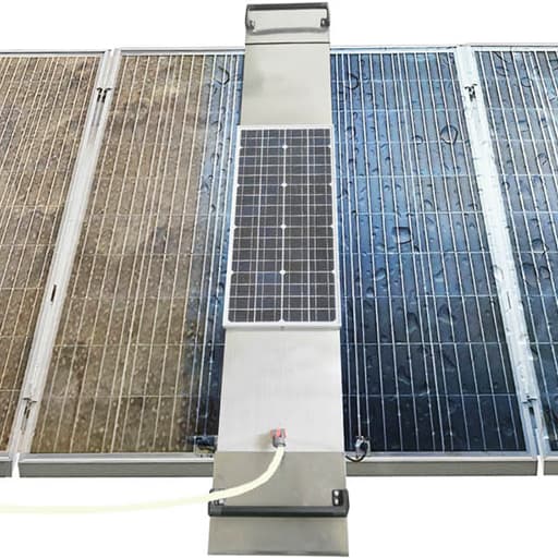 Limpeza de Placas Solares de Grande Porte